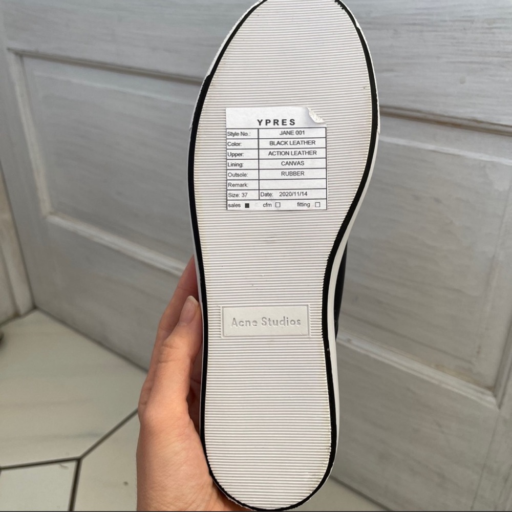 ACNE STUDIOS?? Brand new black slippers Sandals US 7 - Picture 4 of 4